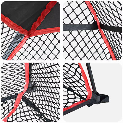 Golf Practice Training Net Golf Driving Range Barrier Net Hitting Cage for Outdoor Sports 314 X 150 X 206 Cm